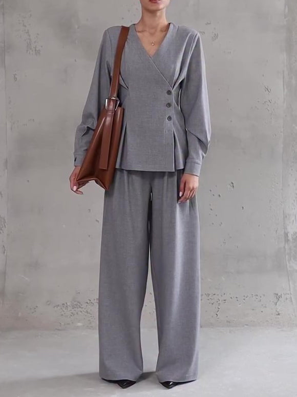 Ensemble Chic Pantalon Large