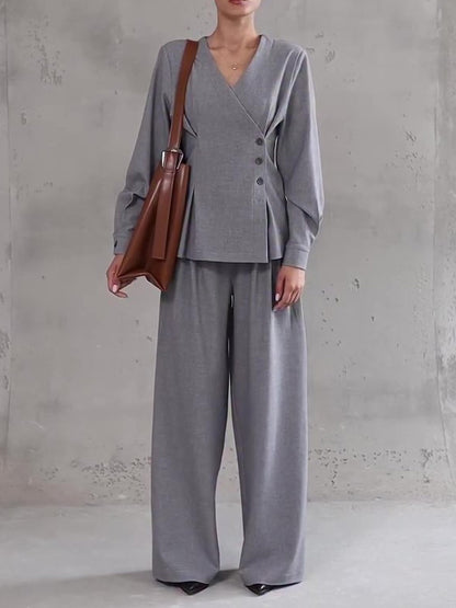 Ensemble Chic Pantalon Large