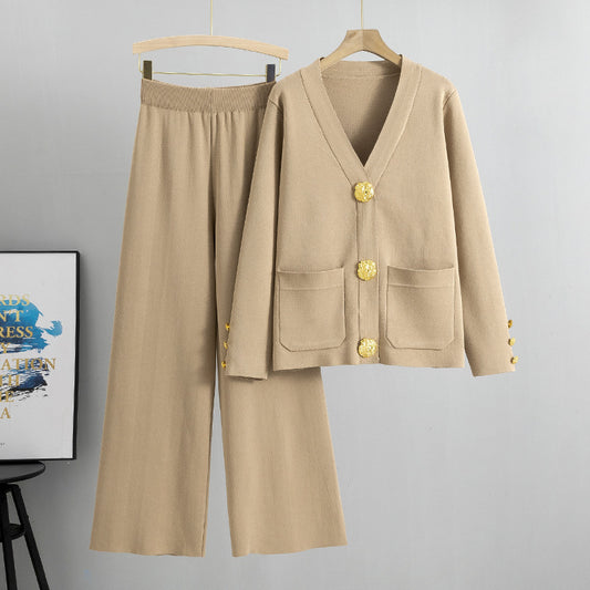 Ensemble Maille Cardigan Femme