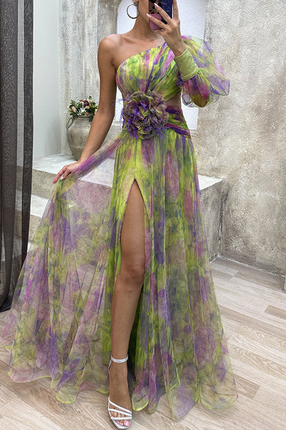 Robe Longue Tie-Dye Femme