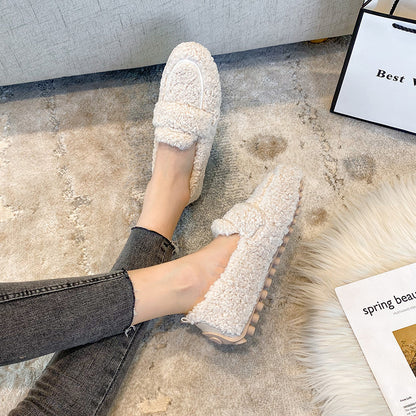 Mocassins Fourrés Hiver Femme