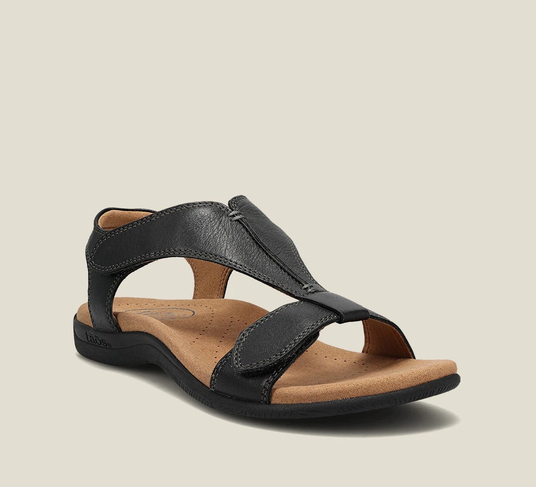 Sandales compensées plateforme bride scratch