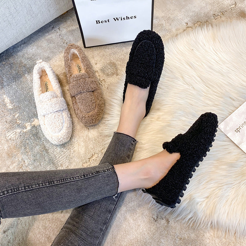Mocassins Fourrés Hiver Femme