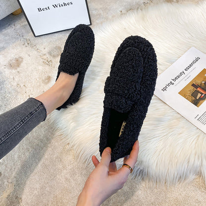 Mocassins Fourrés Hiver Femme