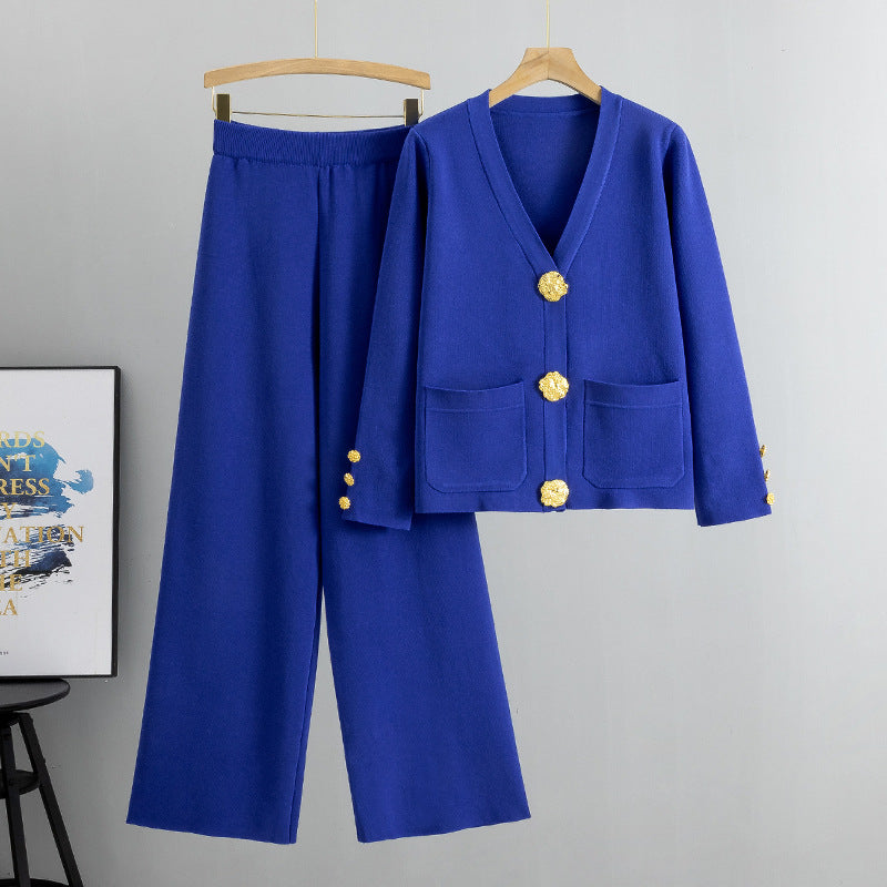Ensemble Maille Cardigan Femme
