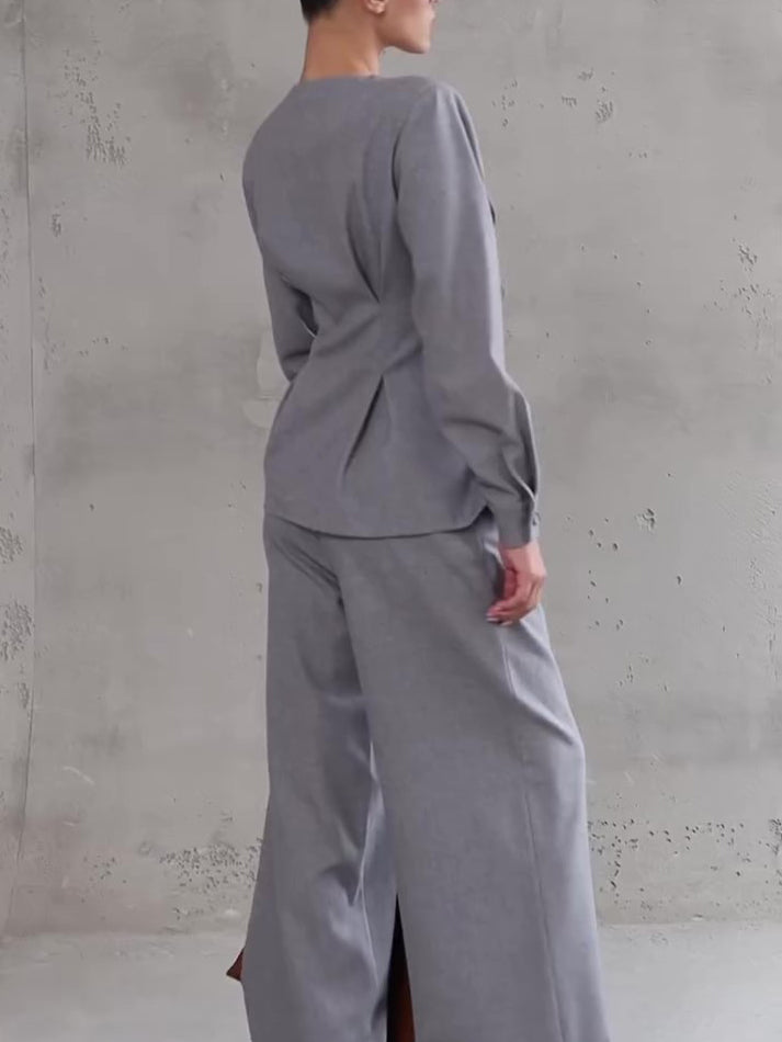 Ensemble Chic Pantalon Large