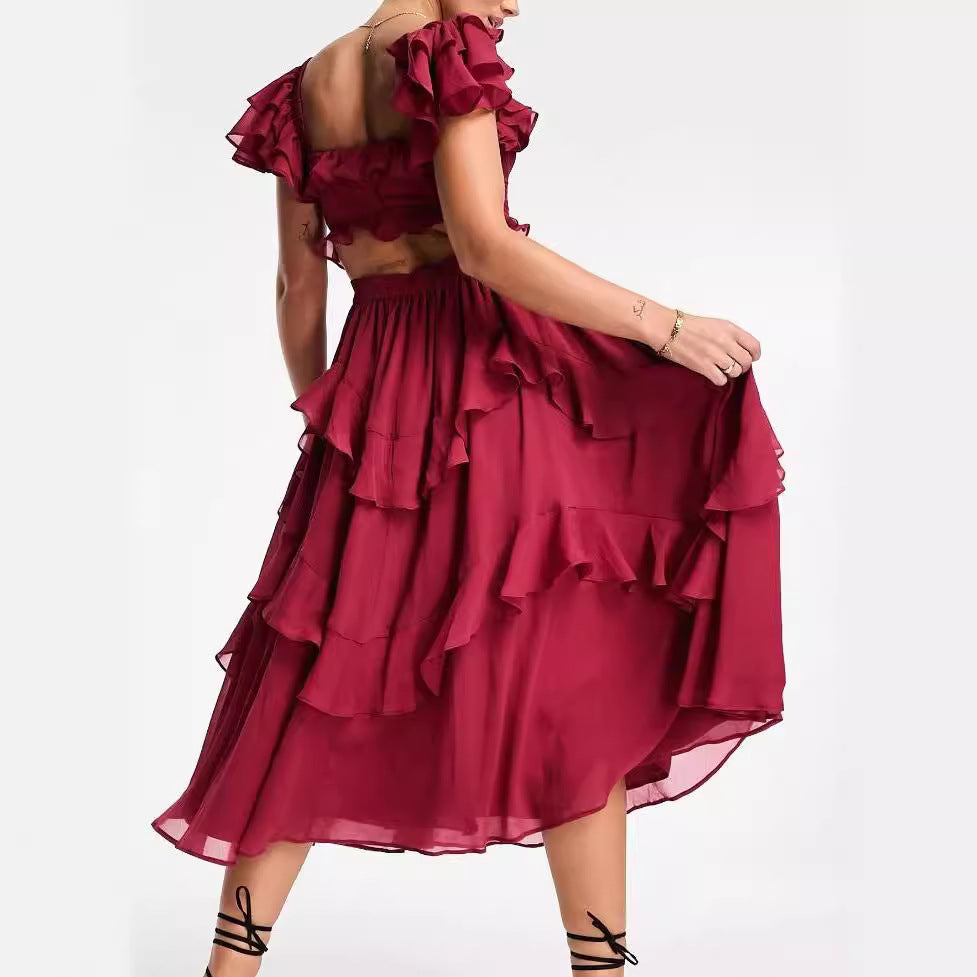 Robe Longue Dos Nu Femme