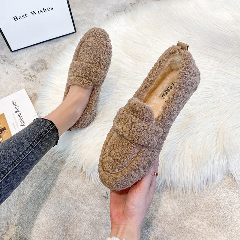 Mocassins Fourrés Hiver Femme