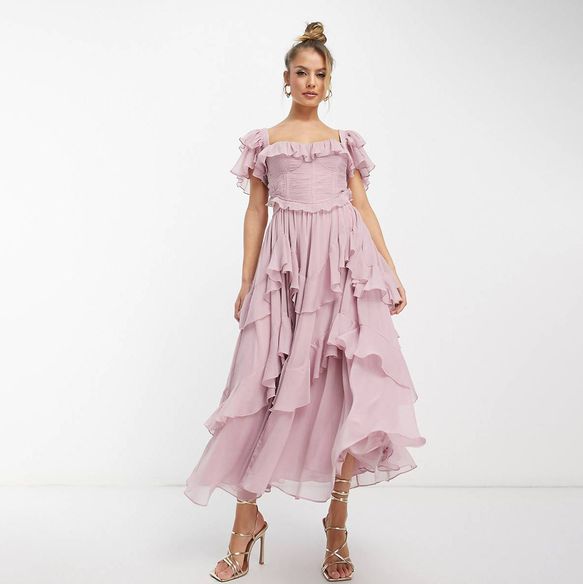 Robe Longue Dos Nu Femme