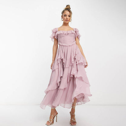 Robe Longue Dos Nu Femme